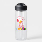 Erdnüsse | Snoopy & Woodstock Huggable Trinkflasche (Vorderseite)