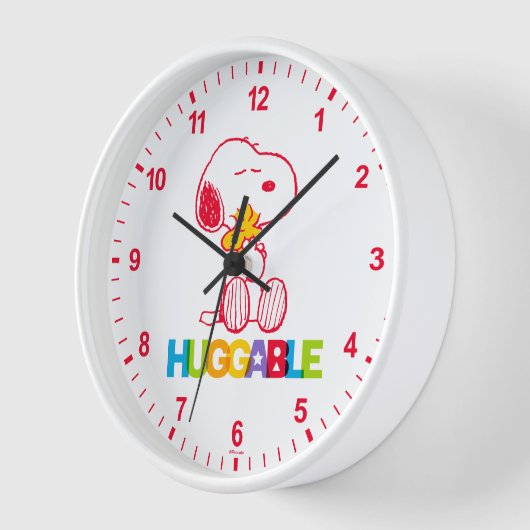 Erdnüsse | Snoopy & Woodstock Huggable Uhr (Winkel)