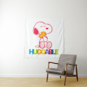 Erdnüsse | Snoopy & Woodstock Huggable Wandteppich (Beispiel)