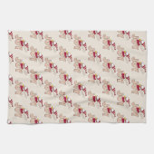 Erdnüsse | Snoopy & Woodstock Joy Sled Ride Geschirrtuch (Horizontal)