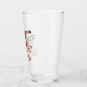 Erdnüsse | Snoopy & Woodstock Joy Sled Ride Glas (Links)