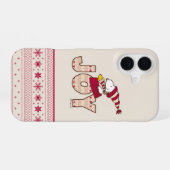Erdnüsse | Snoopy & Woodstock Joy Sled Ride iPhone 16 Hülle (Rückseite (Horizontal))