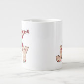 Erdnüsse | Snoopy & Woodstock Joy Sled Ride Jumbo-Tasse (Vorderseite)