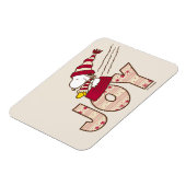 Erdnüsse | Snoopy & Woodstock Joy Sled Ride Magnet (Linke Seite)