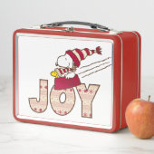 Erdnüsse | Snoopy & Woodstock Joy Sled Ride Metall Brotdose (Beispiel)