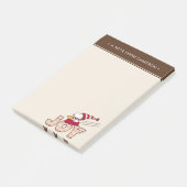 Erdnüsse | Snoopy & Woodstock Joy Sled Ride Post-it Klebezettel (angewinkelt)