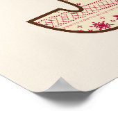 Erdnüsse | Snoopy & Woodstock Joy Sled Ride Poster (Ecke)