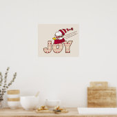 Erdnüsse | Snoopy & Woodstock Joy Sled Ride Poster (Küche)