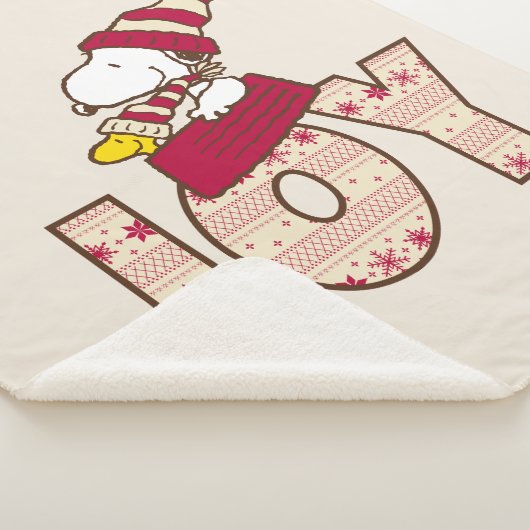 Erdnüsse | Snoopy & Woodstock Joy Sled Ride Sherpadecke (3/4)