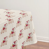 Erdnüsse | Snoopy & Woodstock Joy Sled Ride Tischdecke (Beispiel)