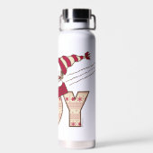 Erdnüsse | Snoopy & Woodstock Joy Sled Ride Trinkflasche (Rückseite)