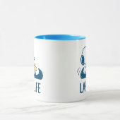 Erdnüsse | Snoopy & Woodstock Kanu Tasse (Zentrum)