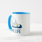 Erdnüsse | Snoopy & Woodstock Kanu Tasse (Vorderseite Links)