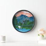 Erdnüsse | Snoopy & Woodstock Kanu Uhr<br><div class="desc">Karo in diesem niedlichen Outdoor-Design mit Snoopy und Woodstock.</div>