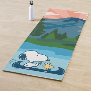 Erdnüsse   Snoopy & Woodstock Kanu Yogamatte