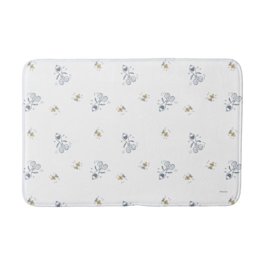 Erdnüsse | Snoopy & Woodstock Laughtern Muster Badematte (Vorderseite)