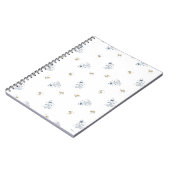 Erdnüsse | Snoopy & Woodstock Laughtern Muster Notizblock (Linke Seite)