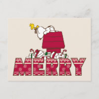 Erdnüsse | Snoopy & Woodstock Merry Ugly Sweater
