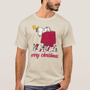 Erdnüsse Snoopy & Woodstock Merry Ugly Sweater T-Shirt