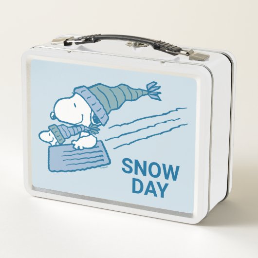 Erdnüsse | Snoopy & Woodstock Metall Brotdose (Rückseite)