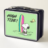 Erdnüsse | Snoopy & Woodstock Metall Brotdose (Rückseite)