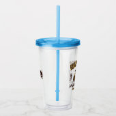 Erdnüsse | Snoopy & Woodstock | Name hinzufügen Acryltrinkbecher (Rechts)