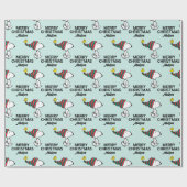 Erdnüsse | Snoopy & Woodstock | Name hinzufügen Geschenkpapier (Flach)