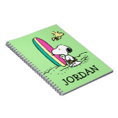 Erdnüsse | Snoopy & Woodstock | Name hinzufügen Notizblock (Rechte Seite)