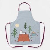 Erdnüsse | Snoopy & Woodstock | Name hinzufügen Schürze (Vorderseite)