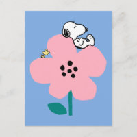 Erdnüsse | Snoopy & Woodstock Nickerchen auf rosa