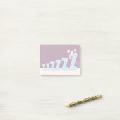 Erdnüsse | Snoopy & Woodstock Nickerchen Post-it Klebezettel (Auf Schreibtisch)