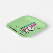 Erdnüsse | Snoopy & Woodstock Pappteller (Gewinkelt)