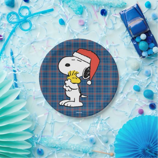 Erdnüsse | Snoopy & Woodstock Pappteller (Party)
