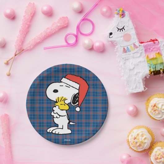 Erdnüsse | Snoopy & Woodstock Pappteller (Party)