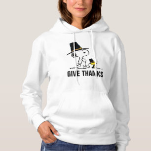 Erdnüsse   Snoopy & Woodstock Pilgrim Hoodie