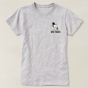 Erdnüsse Snoopy & Woodstock Pilgrim T-Shirt