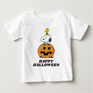 Erdnüsse   Snoopy & Woodstock Pop-up Pumpkin Baby T-shirt