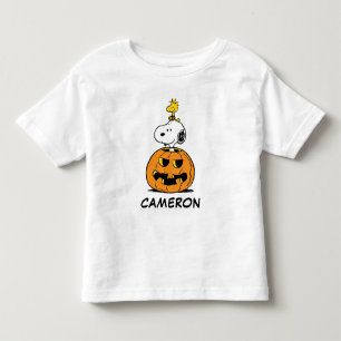 Erdnüsse Snoopy & Woodstock Pop-up Pumpkin Kleinkind T-shirt
