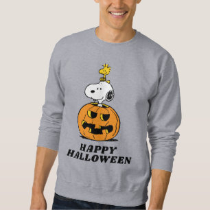 Erdnüsse Snoopy & Woodstock Pop-up Pumpkin Sweatshirt