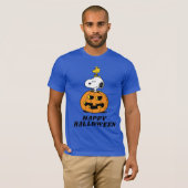 Erdnüsse | Snoopy & Woodstock Pop-up Pumpkin T-Shirt (Vorne ganz)