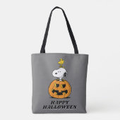 Erdnüsse | Snoopy & Woodstock Pop-up Pumpkin Tasche (Rückseite)