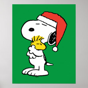 Erdnüsse   Snoopy & Woodstock Poster