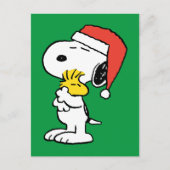 Erdnüsse | Snoopy & Woodstock Postkarte (Vorderseite)