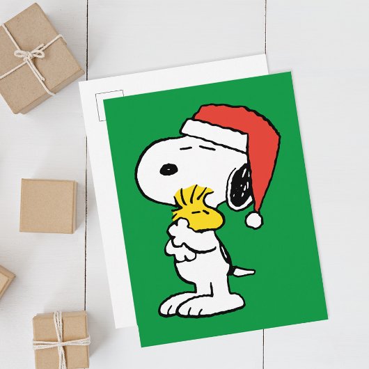 Erdnüsse | Snoopy & Woodstock Postkarte
