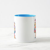Erdnüsse | Snoopy & Woodstock Rainbow Paint Tasse (Zentrum)