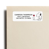 Erdnüsse | Snoopy & Woodstock Red & Black