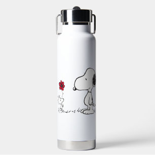 Erdnüsse   Snoopy & Woodstock Red & Black Trinkflasche