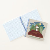 Erdnüsse | Snoopy & Woodstock Reine Zufriedenheit Notizblock (Innenseite)