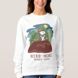 Erdnüsse Snoopy & Woodstock Reine Zufriedenheit Sweatshirt