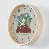 Erdnüsse | Snoopy & Woodstock Reine Zufriedenheit Uhr (Winkel)